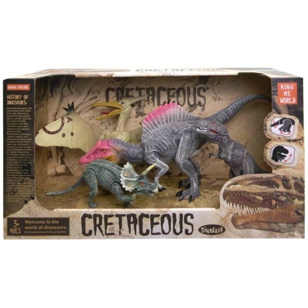 NEW Cretaceous Dinosaur Action Figure 4-Pack [Version 2]